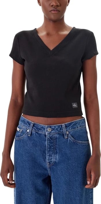 Maicë Calvin Klein Jeans femra e zezë