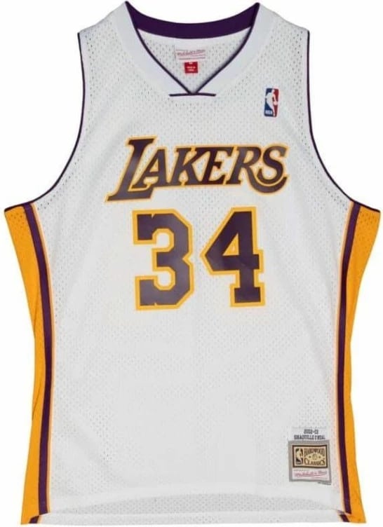 Maicë për meshkuj Mitchell & Ness, e bardhë