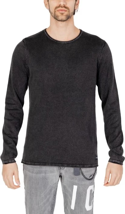 Maicë për meshkuj Jack & Jones, e zezë