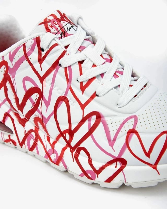 Atlete femra Skechers, të bardha