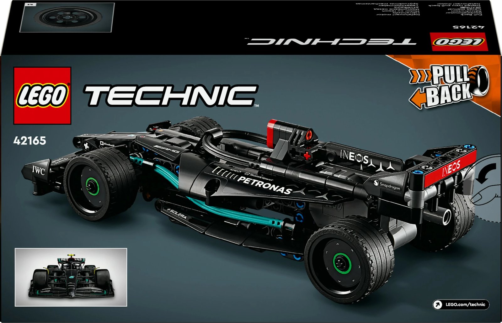 Set ndërtimi LEGO Mercedes-AMG F1 W14 E Performance, 240 pjesë, Multikolor