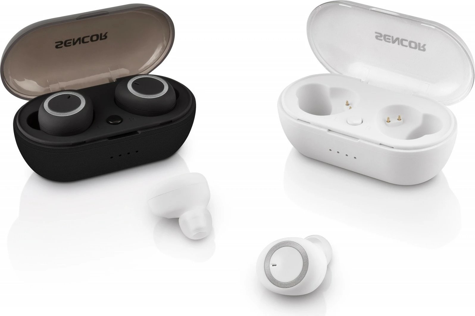 Kufje wireless Sencor SEP 510BT BK TWS, in-ear, Bluetooth, të zeza