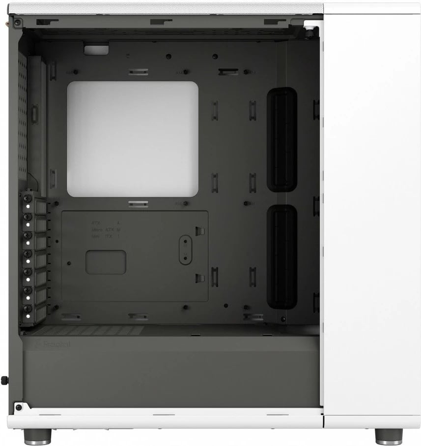 Kasë Fractal Design North Chalk White, ATX, Micro ATX, Mini ITX, e bardhë