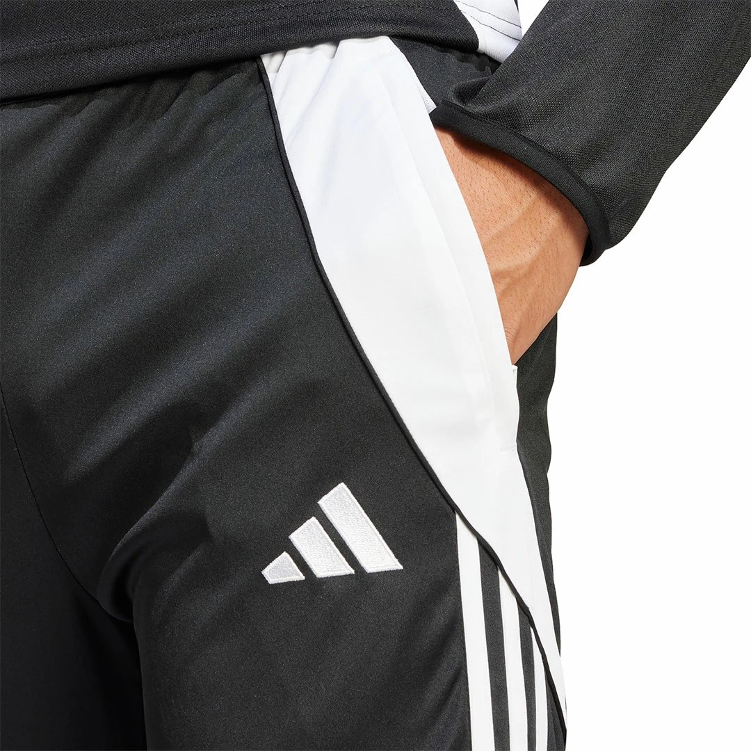 Pantallona sportive 3/4 për meshkuj adidas, të zeza