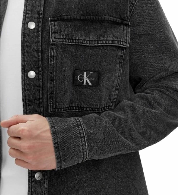 Maicë për meshkuj Calvin Klein, e hirtë
