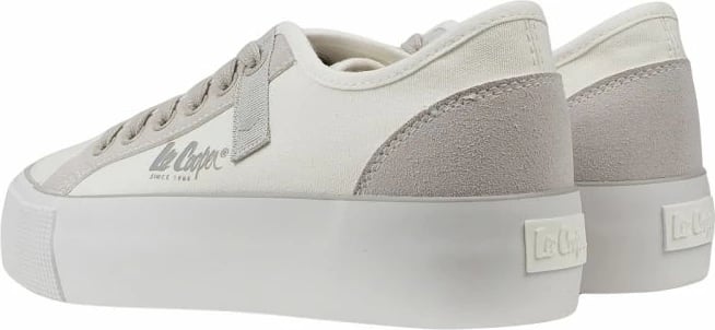 Këpucë femra Lee Cooper, të bardha
