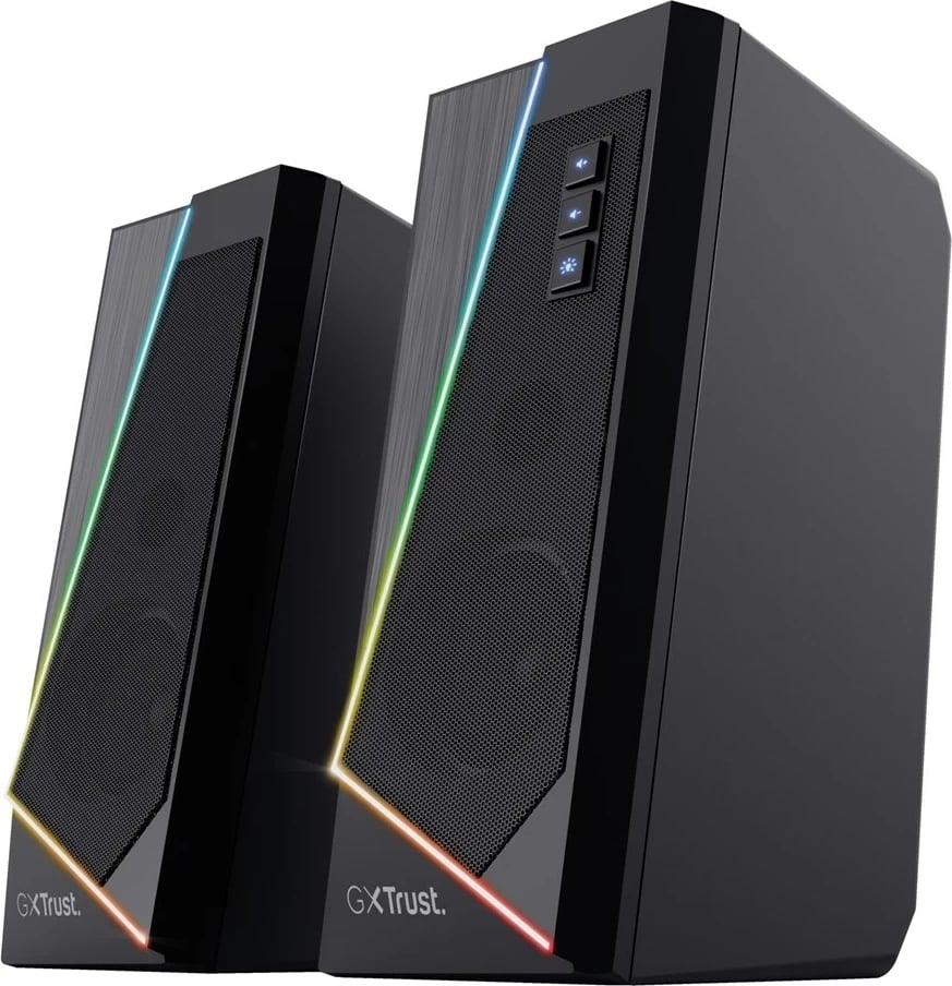 Bokse Trust GXT 609 Zoxa, 6 W, të zeza