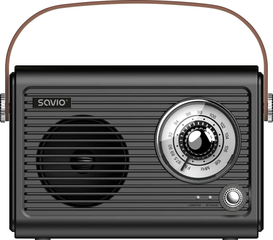 Radio portabile Savio RS-01, Bluetooth 5.3, USB-C, e zezë