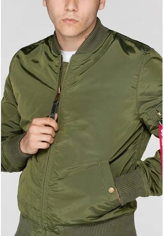 Jakne për meshkuj Alpha Industries, të gjelbër