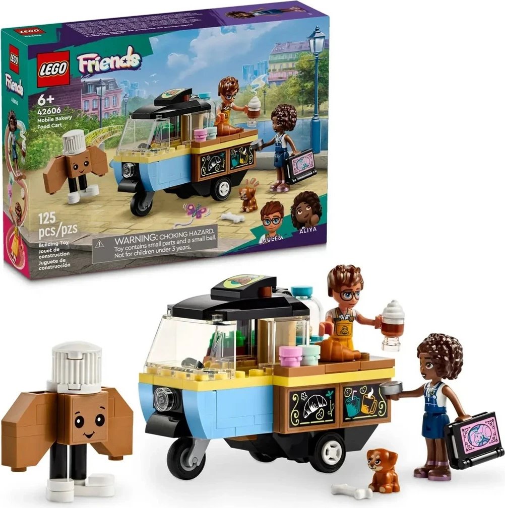 Set LEGO Friends 42606 Mobile Bakery Food Cart
