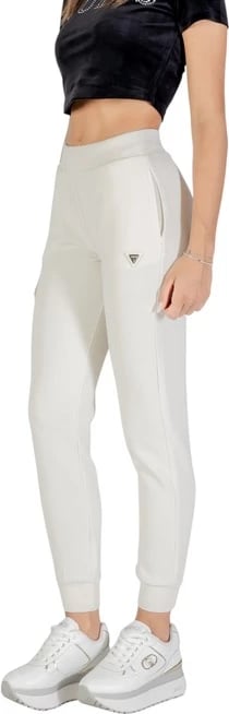 Pantallona Guess Active femra, të bardha