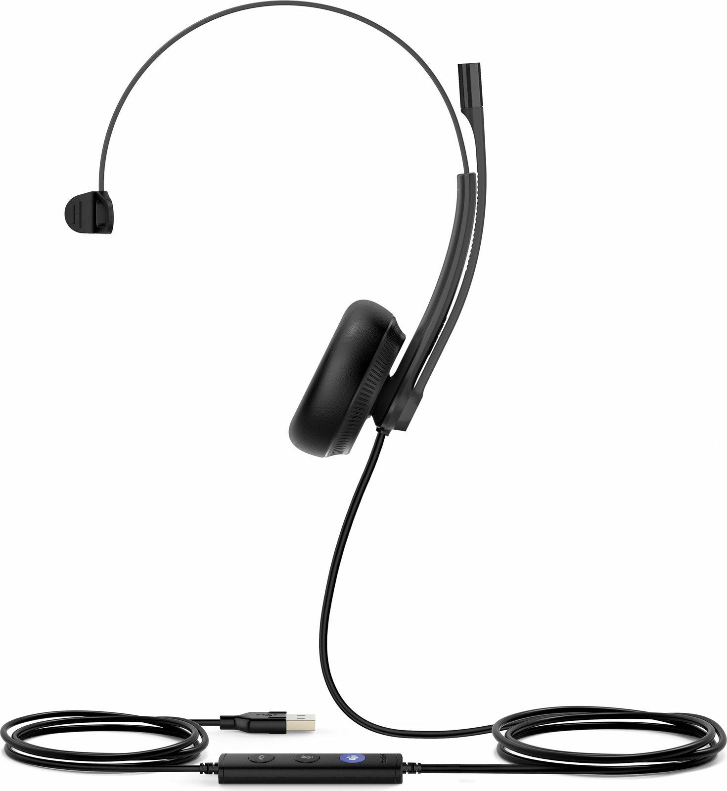 Kufje Yealink UH34 Mono Teams, Wired, Office/Call center, 20 - 20000 Hz, 82.5 g, E zezë
