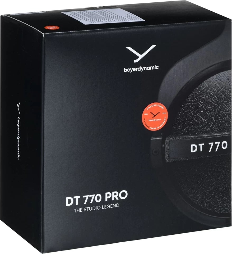 Kufje studio Beyerdynamic DT 770 PRO 250 OHM, të zeza Kufje studio Beyerdynamic DT 770 PRO 250 OHM, të zeza