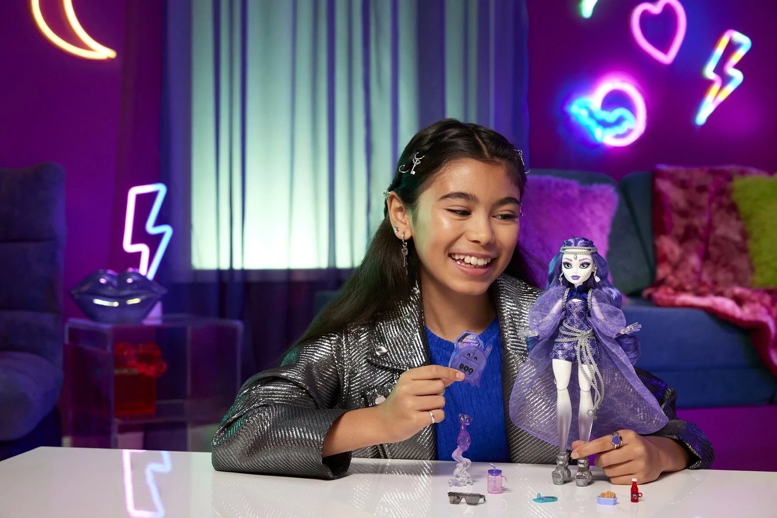 Lodër Monster High Spectra Vondergeist, MATTEL, Multikolor