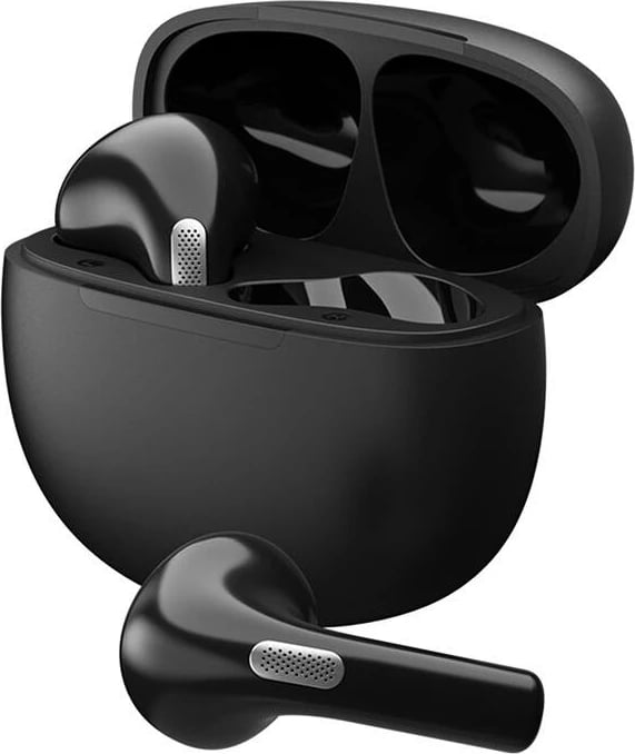 Kufje TWS QCY T20, Bluetooth 5.3, mikrofon, IPX4, të zeza