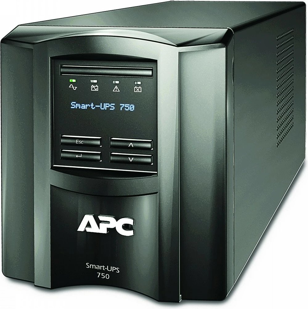 Kasë UPS APC Smart-UPS SMT750IC, 750 VA, 500 W, Tower, e zezë