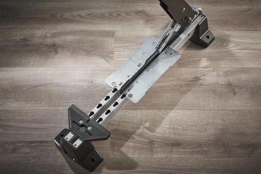 Prerës Wolfcraft VLC 1000, Alumini, 37 cm, Zi