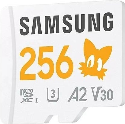 microSD kartelë Samsung Sonic Pro PLUS 256GB UHS-I U3 me adapter