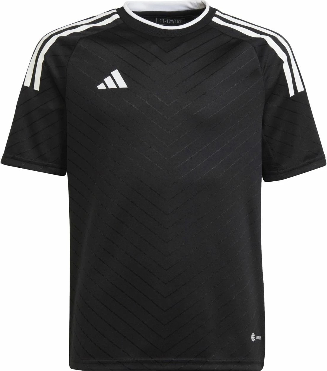 Maicë për fëmijë adidas, e zezë