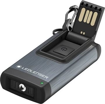 Dritë portative Ledlenser 502574, LED, 180 mAh, gri