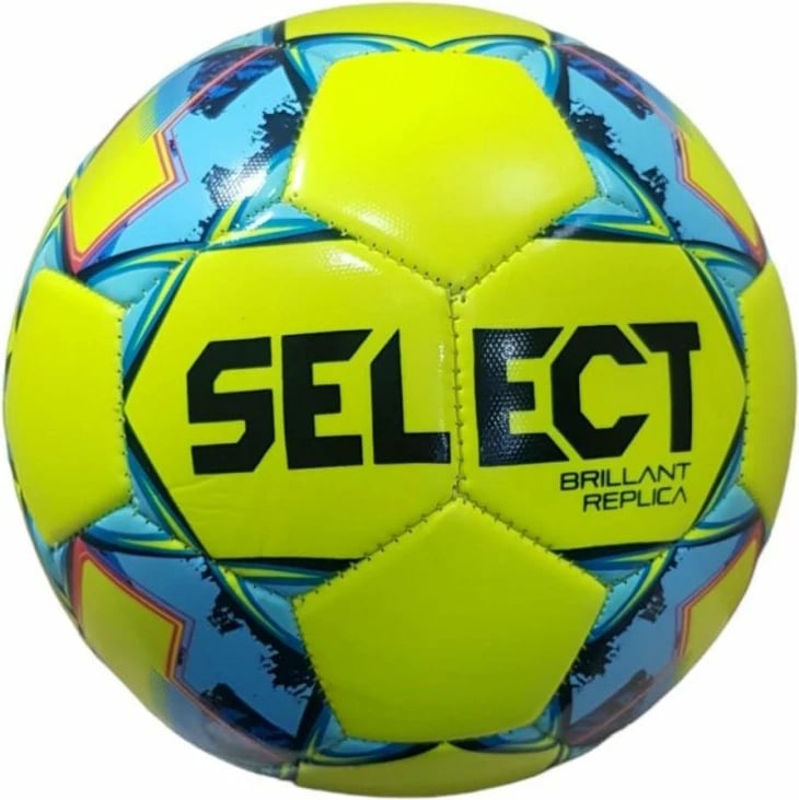 Top futbolli Select, verdhë/blu