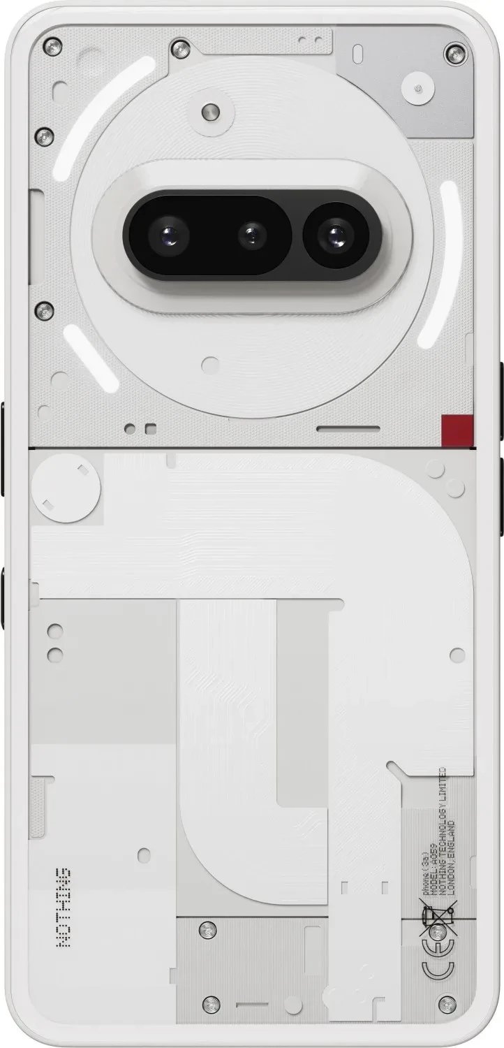 Celular Nothing Phone 3a 12/256GB bardhë