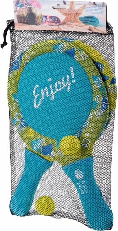 Set pingpongu Aquawave Silgur për të gjithë, blu dhe të verdhë