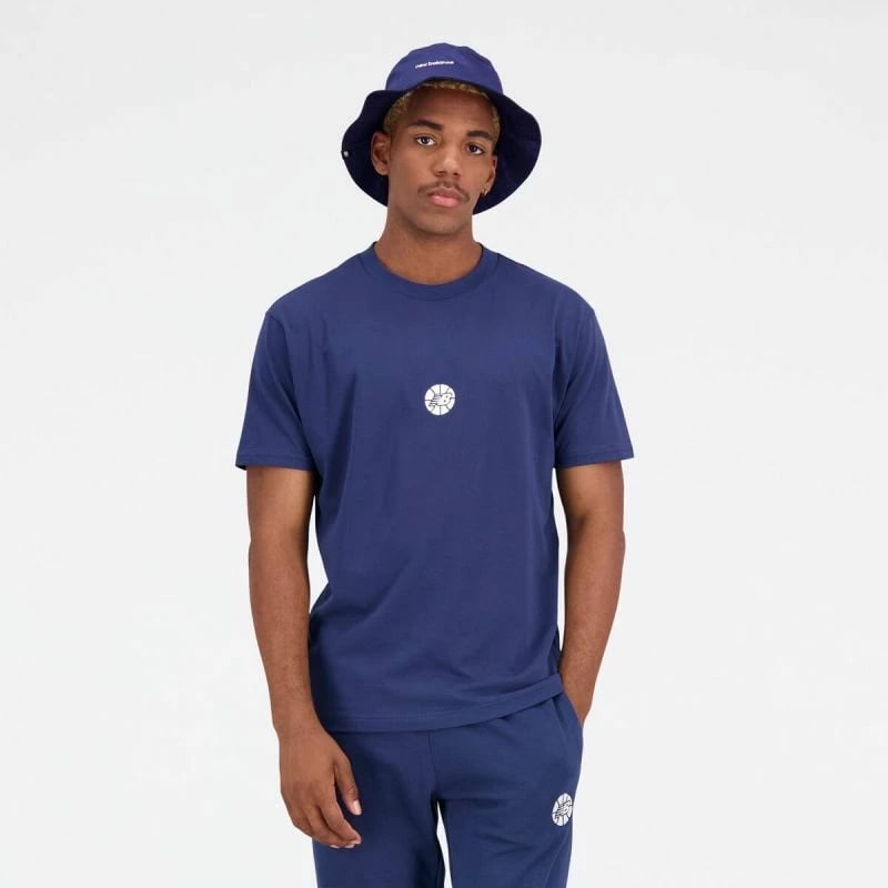 Maicë për Meshkuj New Balance NB Hoops Essentials Fundamental NNY M, Blu