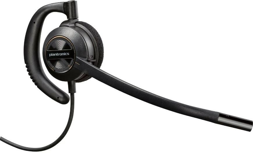 Kufje POLY EncorePro 540 Convertible, me mikrofon, USB, e zezë