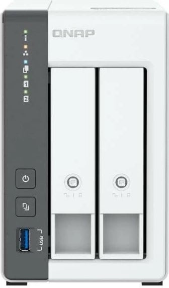 NAS Qnap TS-216G, 4GB RAM, 12TB, i bardhë
