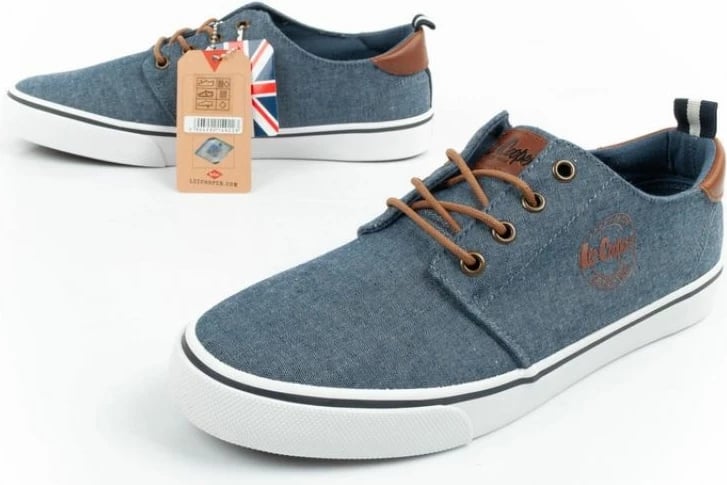 Këpucë për meshkuj Lee Cooper, të kaltra