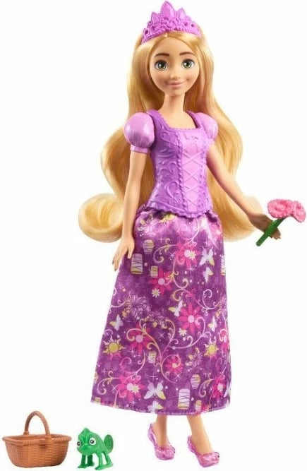 Kukull Disney Princess Rapunzel 2-in-1 Mattel JBG09 me dy veshje, për vajza