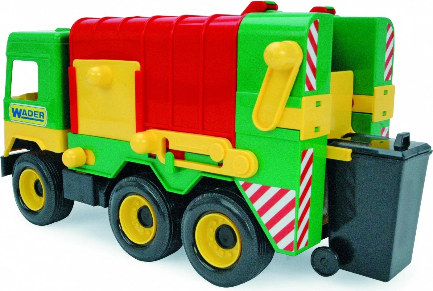 Kamion mbeturinash lodër Wader Middle Truck 42 cm, plastikë, shumëngjyrësh