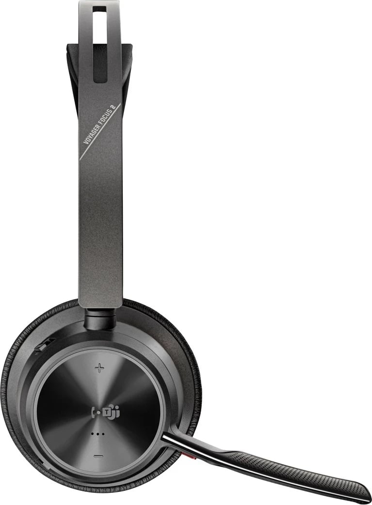 Kufje POLY Voyager Focus 2, Microsoft Teams Certified, USB-C, Wireless, e zezë