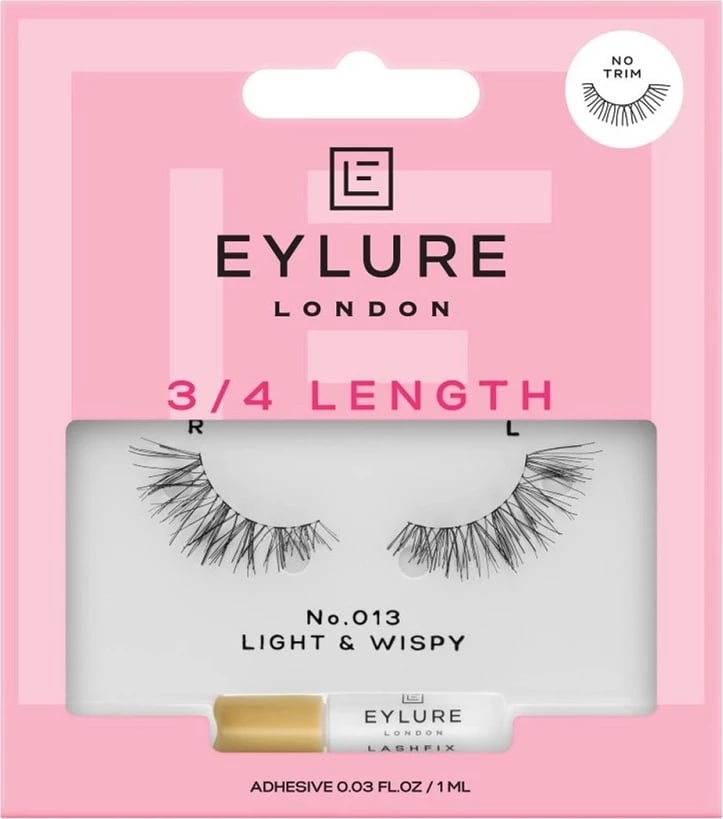 Qerpikë të rremë 3/4 Eylure No. 013 për femra, 1 copë
