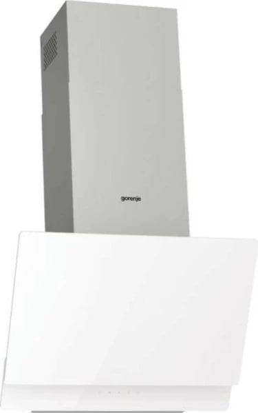 Aspirator kuzhine Gorenje WHI649EXGW, 60 cm, çelik, kontroll me prekje, LED, i bardhë