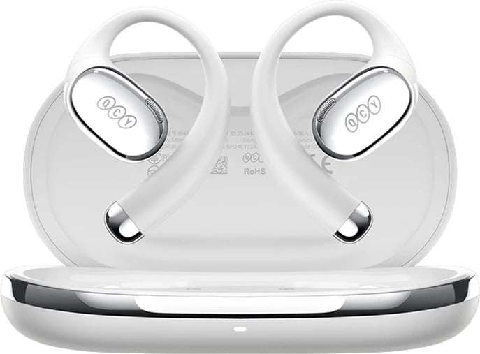 Kufje wireless QCY Crossky R70 CT02, TWS, ANC, Bluetooth 5.4, gri
