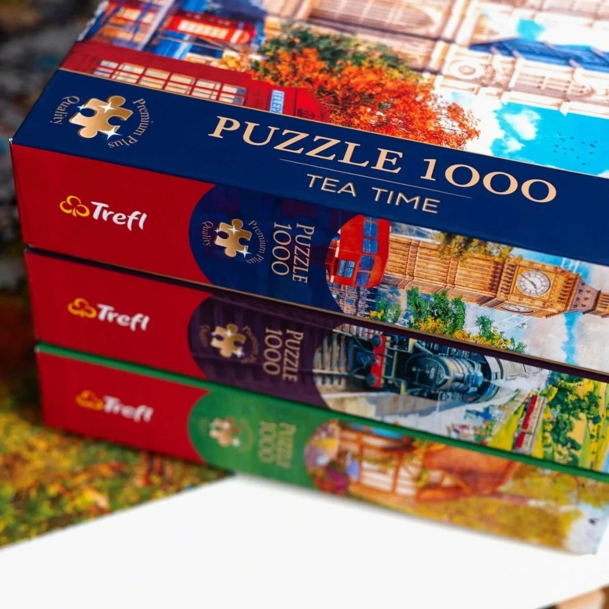 Puzzle Trefl 1000 pjesë Tea Time Troubles Are Coming, Premium Plus Puzzle Trefl 1000 pjesë Tea Time Troubles Are Coming, Premium Plus