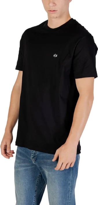 Maicë Armani Exchange meshkuj, e zezë