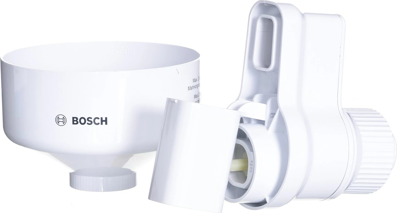 Aksesor për robot kuzhine BOSCH MUZ 5GM1, mulliri për drithëra, i bardhë