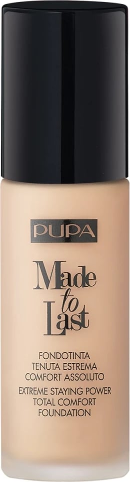 Fondatinë Pupa Milano Made To Last Total Comfort Foundation për femra 050 Sand 30ml
