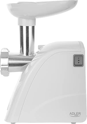 Grirës mishi elektrik, Adler AD 4803, 800 W (2000 W max), 3 sita, funksion Pulse, i bardhë