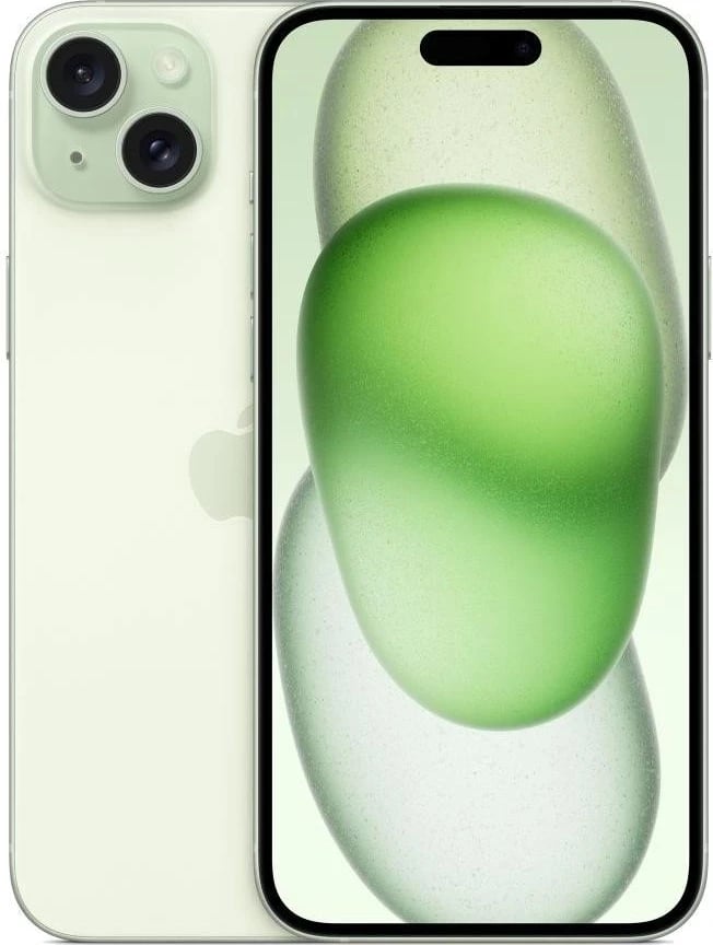 Apple iPhone 15 Plus, 6.7", 128GB, i gjelbër