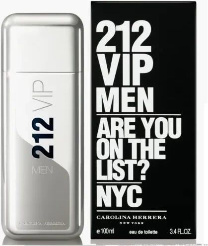 Eau de Toilette për meshkuj Carolina Herrera 212 Vip Men 100ml
