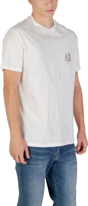Maicë Armani Exchange për meshkuj, e bardhë