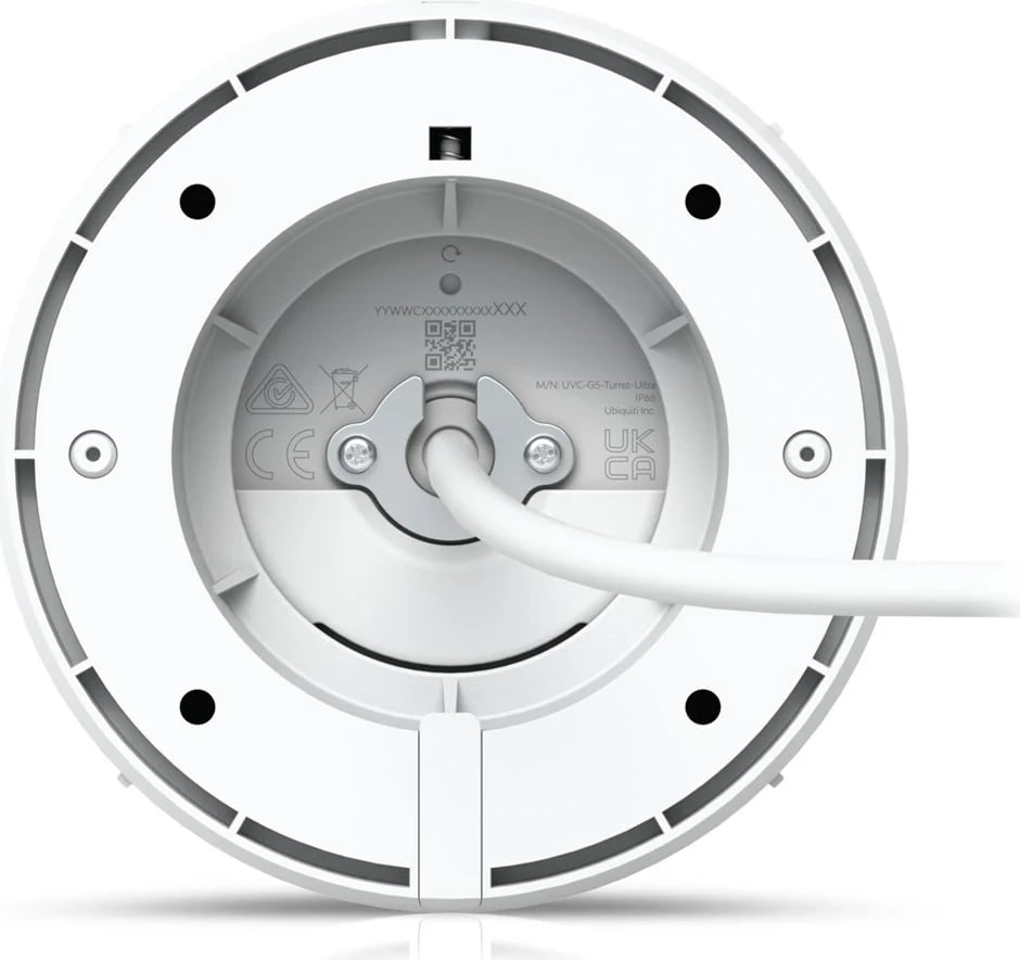Kamerë sigurie Ubiquiti G5 Turret Ultra, IP, 2688 x 1512 piksel, Bardhë