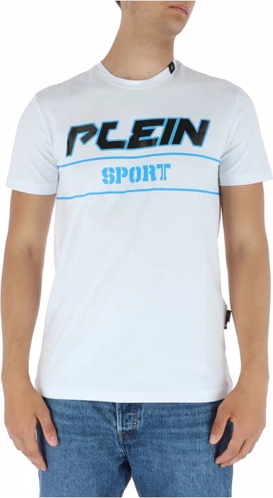 Maicë për meshkuj Plein Sport, e bardhë