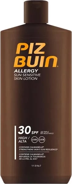 Losion për diell unisex Piz Buin Allergy SPF30 High, 400ml