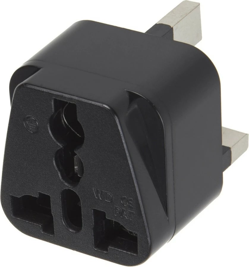 Adapter prizë Maclean MCE154, universal, i zi