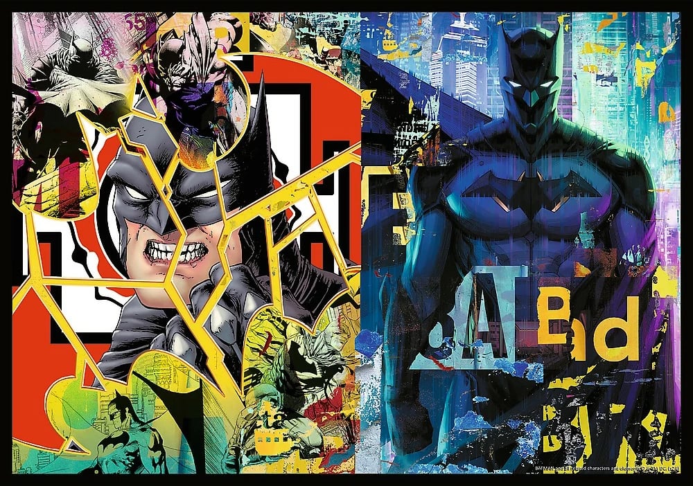Puzzle Batman Trefl 4x250 pjesë, për fëmijë, shumëngjyrëshe, set Puzzle Batman Trefl 4x250 pjesë, për fëmijë, shumëngjyrëshe, set